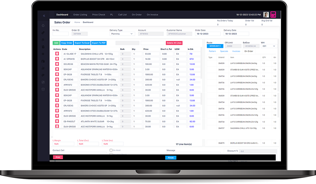 Warehouse & Order Management System